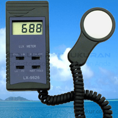 Alat Pengukur Cahaya Digital Lux Meter LX-9626