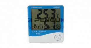 Thermometer Hygro and Clock AMTAST TH90