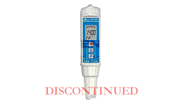 Alat ukur PH Meter Lutron PH-222